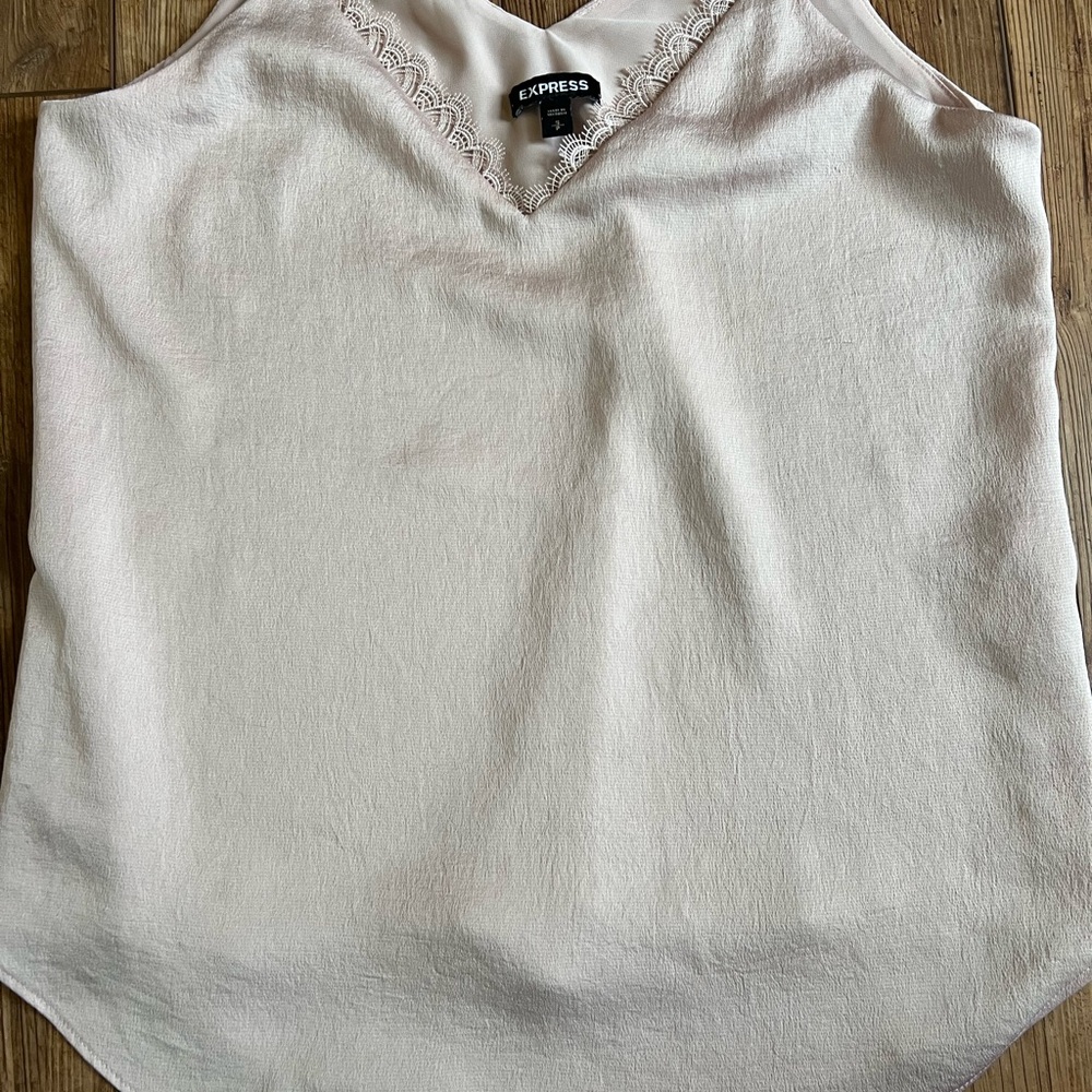 Express Women's Cream Camisole Top